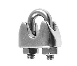 Wire rope clip