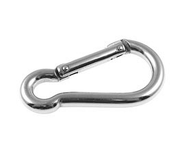 Spring hook with special closure