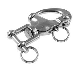 Swivel snap shackle