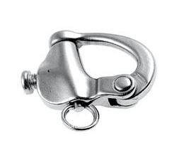 Snap shackle with screw