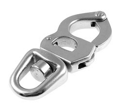 Swivel snap shackle