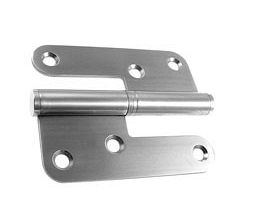 2266 Two-part door hinge, right or left