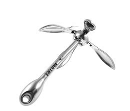 Draggen anchor, highly polished