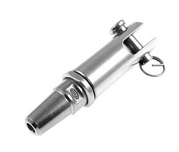 Quick attach jaw terminal