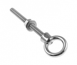 Eye bolt with metric thread