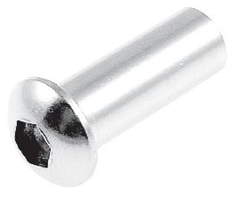 ESS dome case nut with internal thread and hexagon socket, right thread
