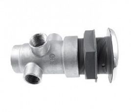 Thru-hull with manifold