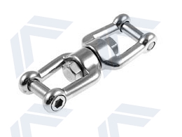 Jaw and jaw swivel with hexagon socket