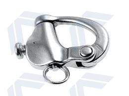 Snap shackle with screw