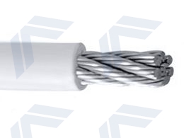 PVC coated wire rope 7x7