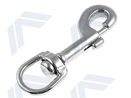 Swivel eye bolt snap