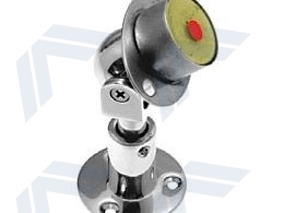 Magnet door holder, swiveling & adjustable, flush mount plate