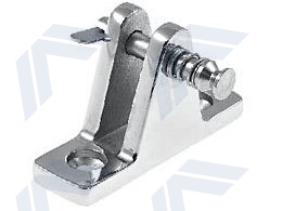 Deck hinge, 90° with removable pin