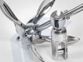 Anchor and power anchor connector